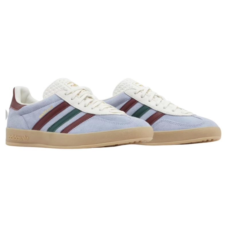 adidas Gazelle Indoor 'Blue Dawn Collegiate Burgundy' (Men)