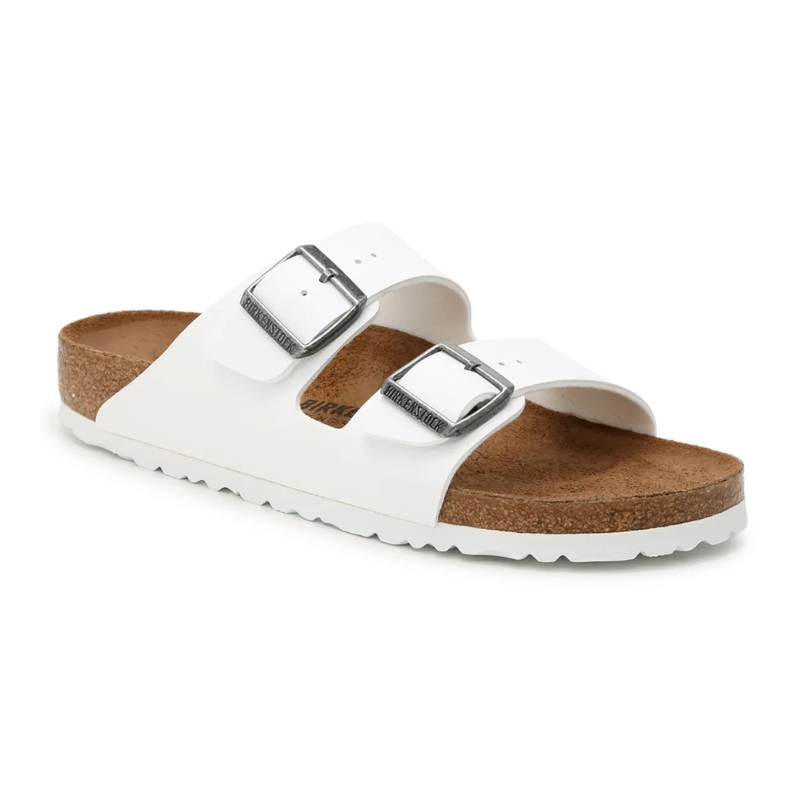 Birkenstock Arizona Birko-Flor 'White' (Women)
