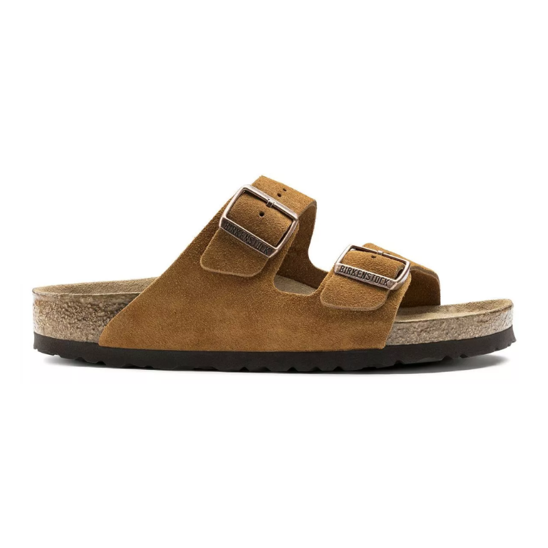Birkenstock Arizona Soft Footbed 'Mink Suede' (Unisex)