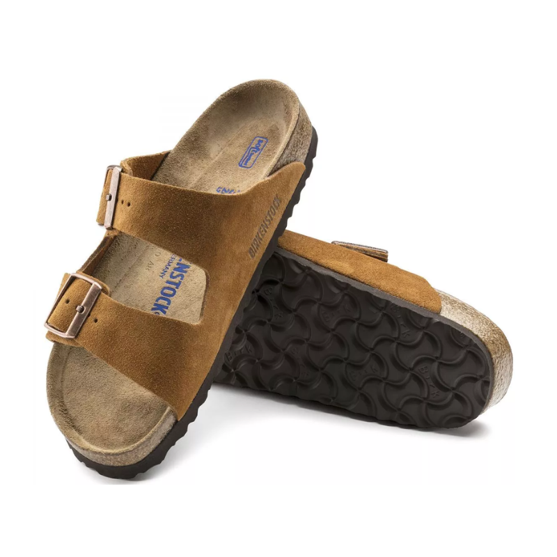 Birkenstock Arizona Soft Footbed 'Mink Suede' (Unisex)