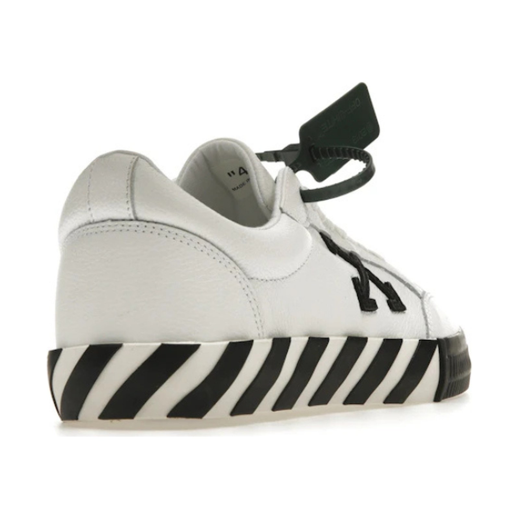Off-White Vulc Low Leather 'White Black' (Unisex)