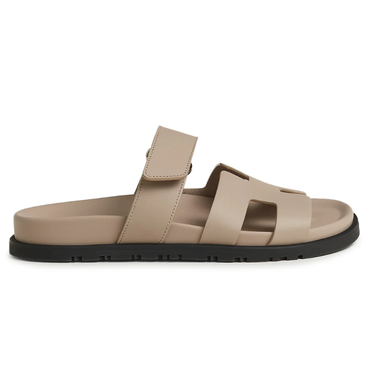 Hermès Chypre Sandal 'Beige Mastic Calfskin' (Women)