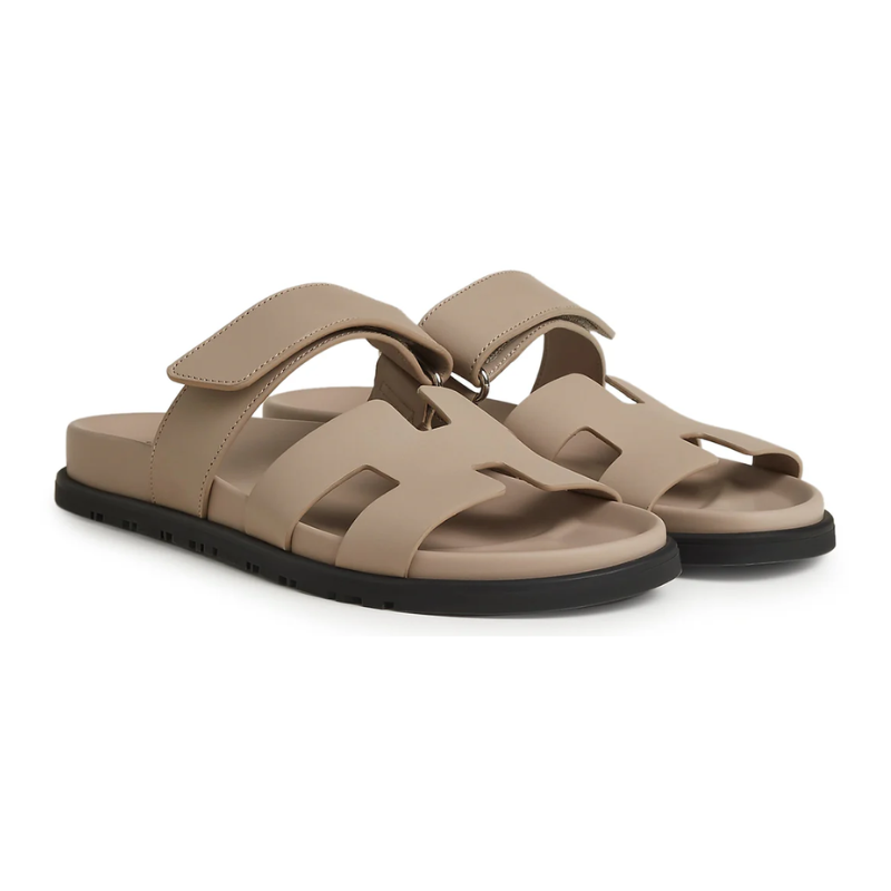 Hermès Chypre Sandal 'Beige Mastic Calfskin' (Women)