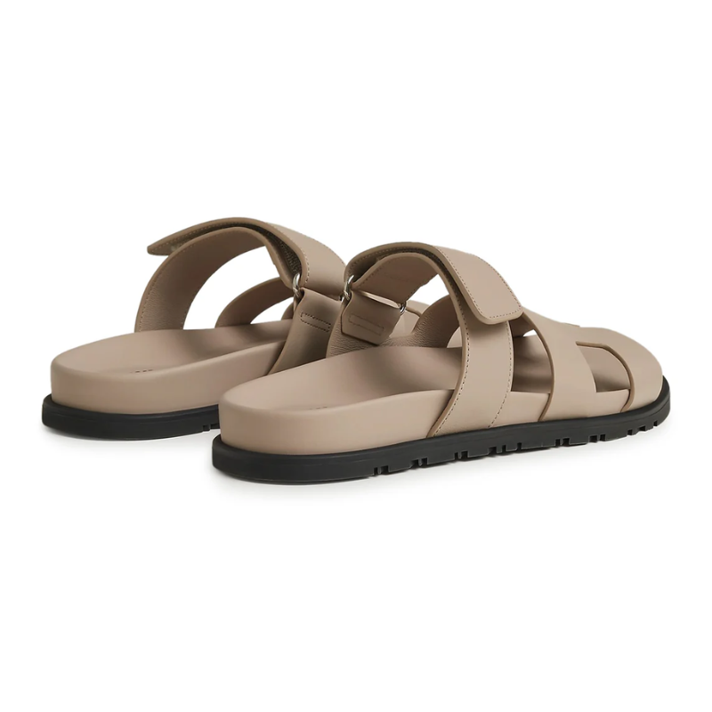 Hermès Chypre Sandal 'Beige Mastic Calfskin' (Women)