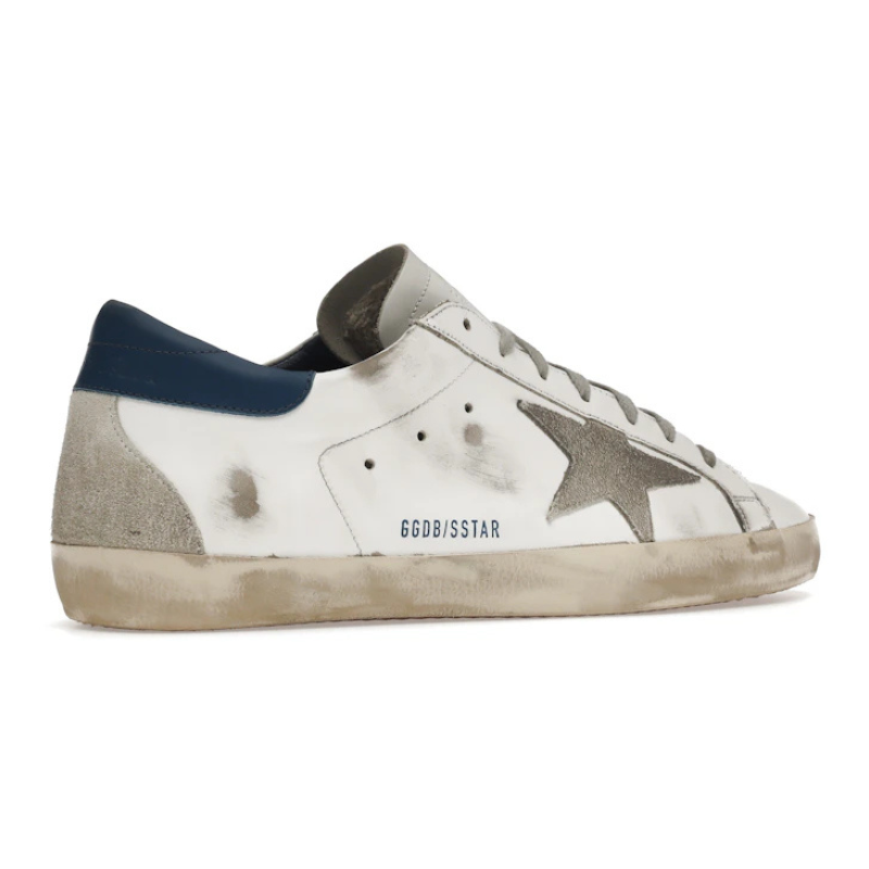 Golden Goose Super-Star 'White Royal Blue Grey Suede' (Men)