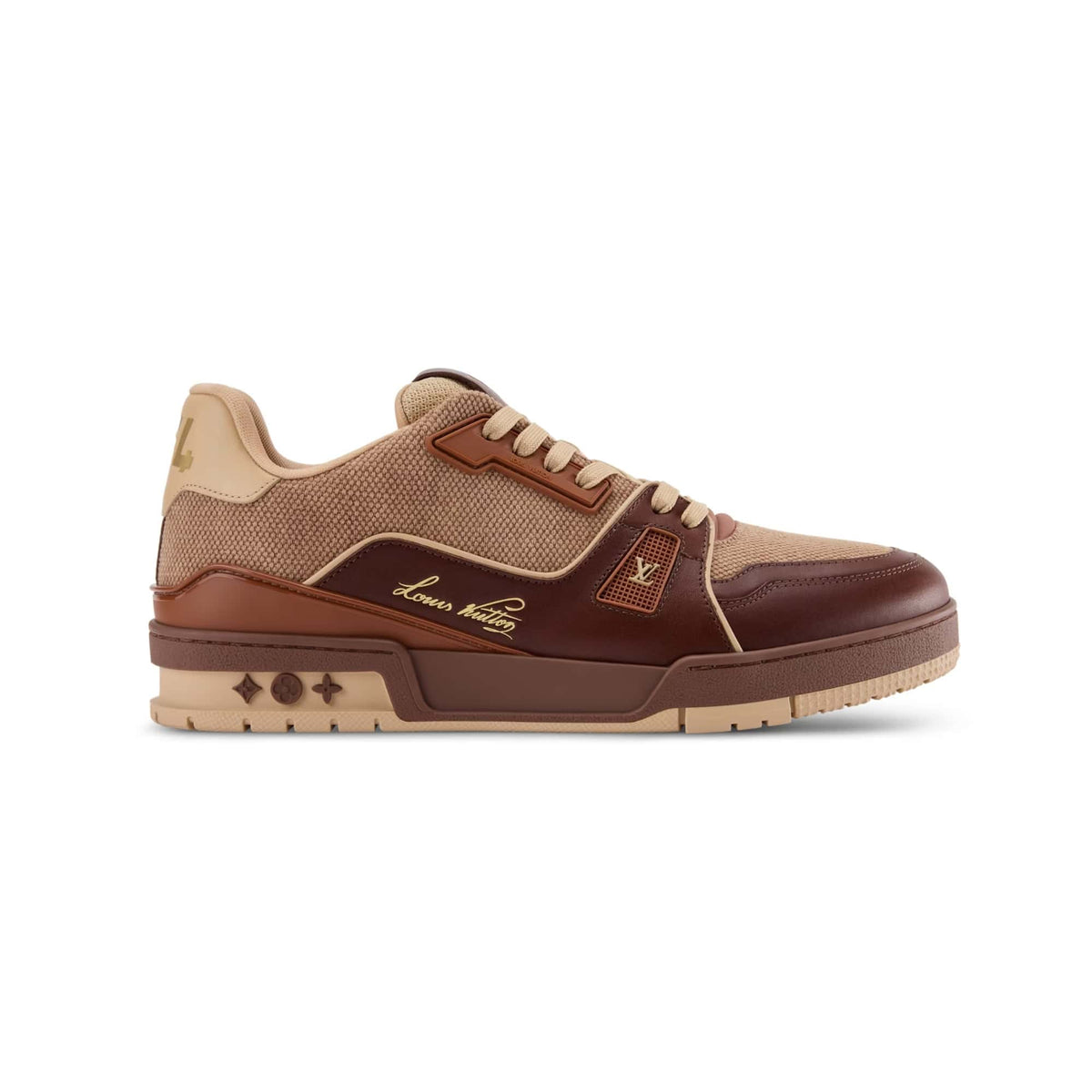 Louis Vuitton LV Trainer Sneaker 'Brown Gold' (Men)