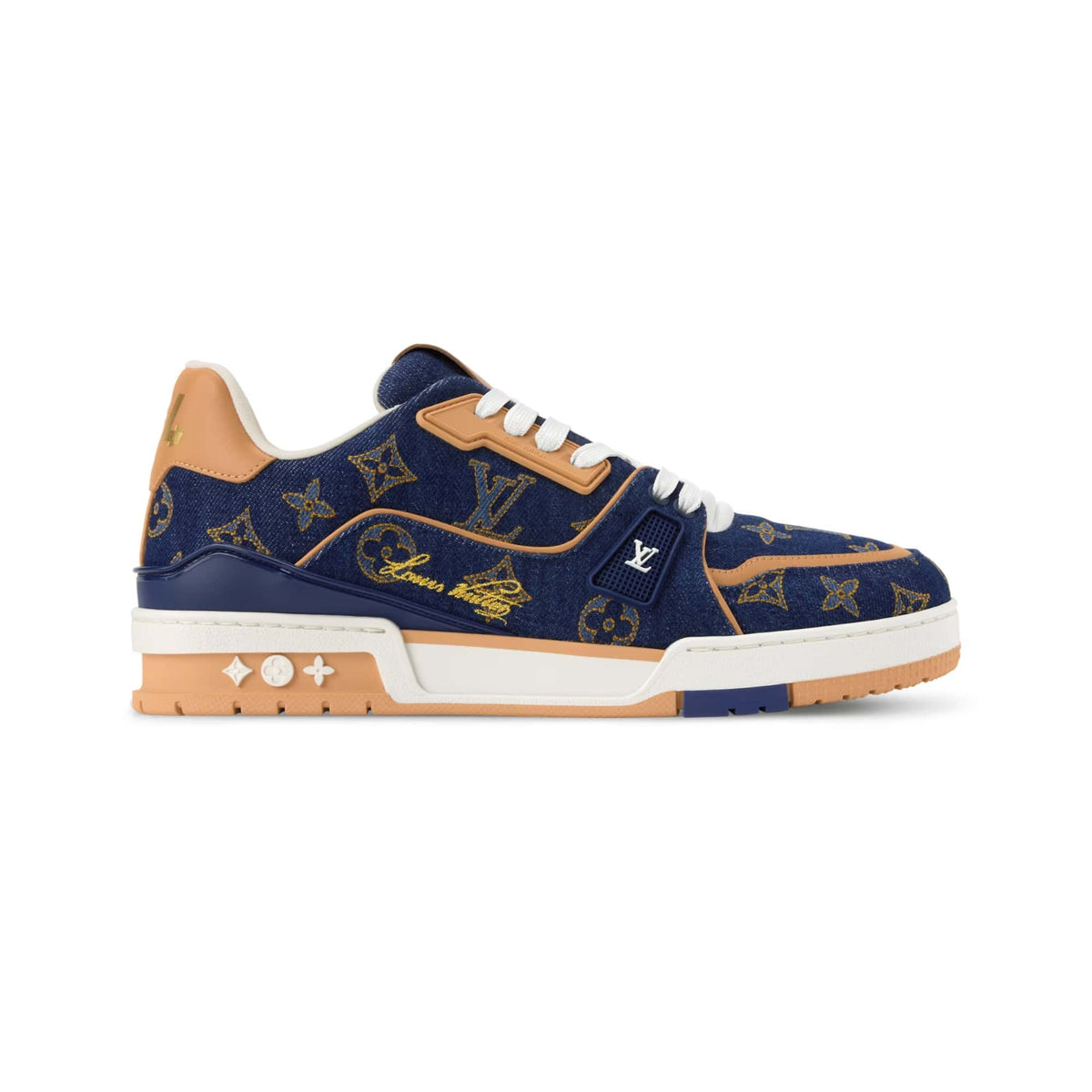 Louis Vuitton LV Trainer Sneaker 'Blue Gold' (Men)