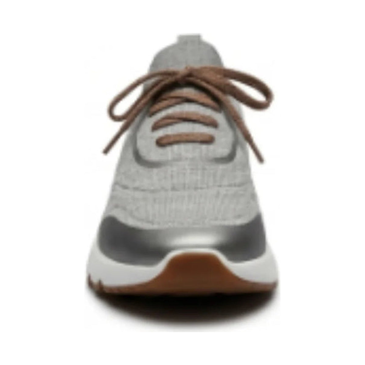 Brunello Cucinelli Techno Cotton Knit Runner 'Silver' (Men)