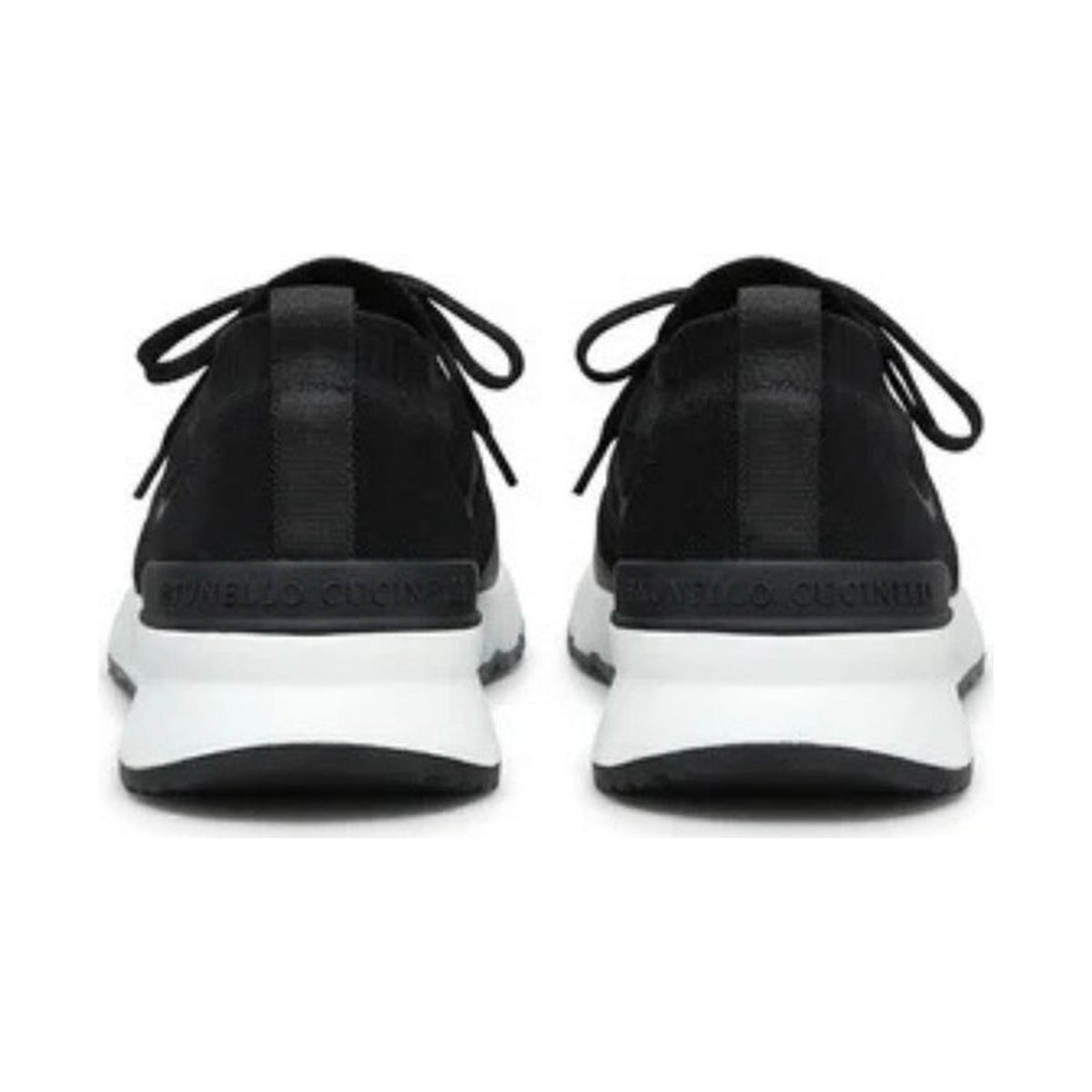 Brunello Cucinelli Techno Cotton Knit Runner 'Black' (Men)