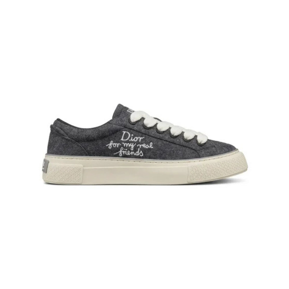 Dior B33 Low Dior For My Real Friends 'Dark Grey Suede' (Men)