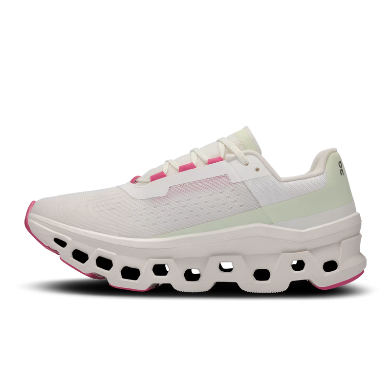 On Cloudmonster 'White Lima' (Women)