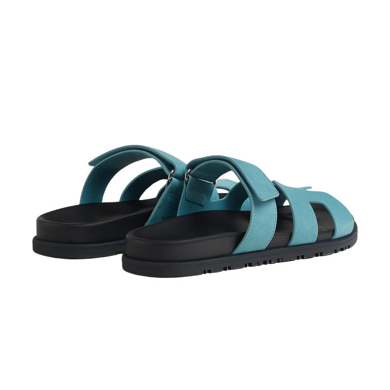 Hermès Chypre Sandal 'Bleu Minéral' (Women)