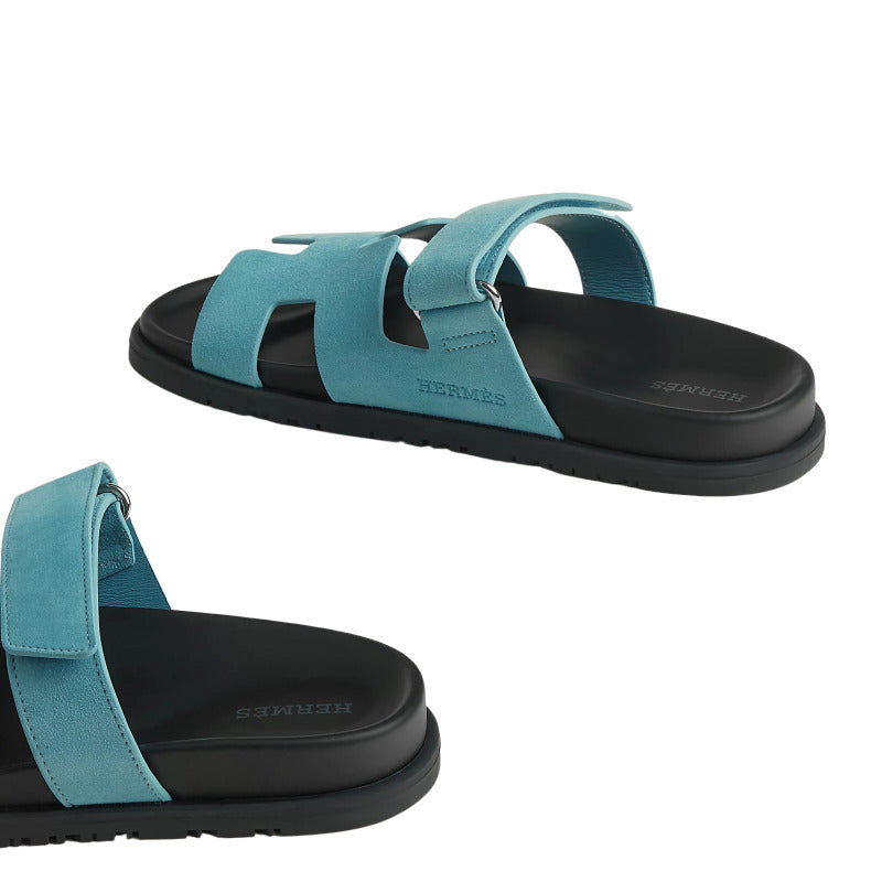 Hermès Chypre Sandal 'Bleu Minéral' (Women)