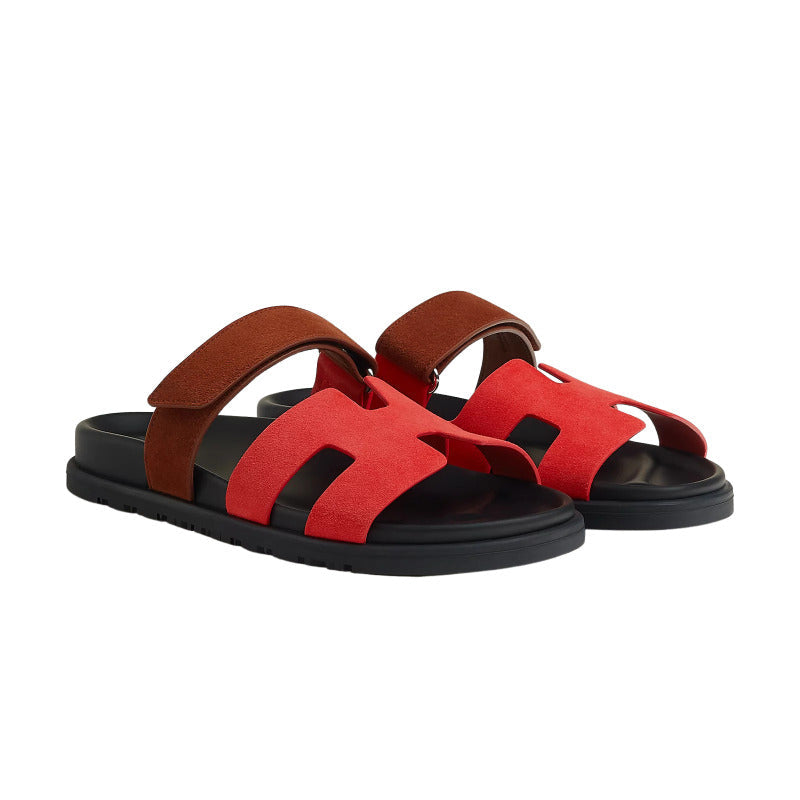 Hermès Chypre Sandal 'Rouge Cinétique' (Women)