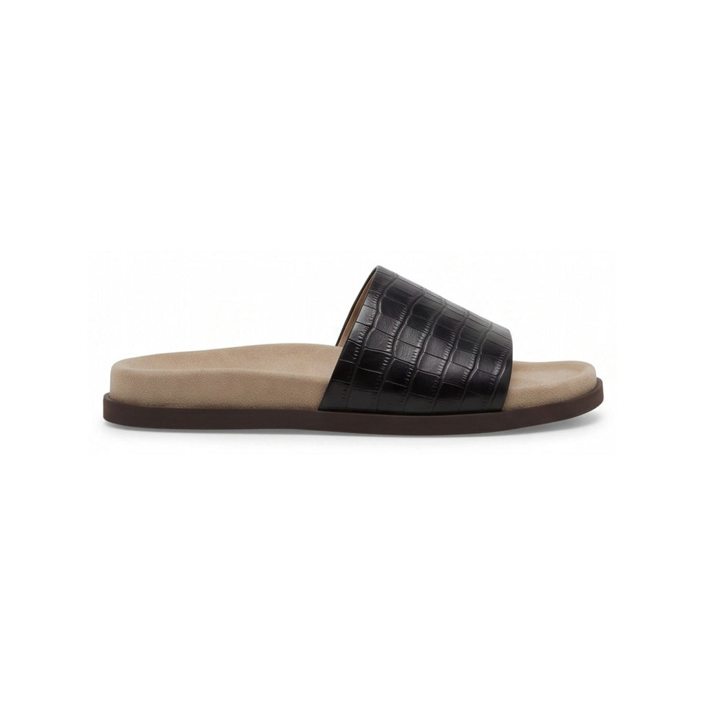 Brunello Cucinelli Crocodile-Embossed Leather Sandal 'Brown' (Men)