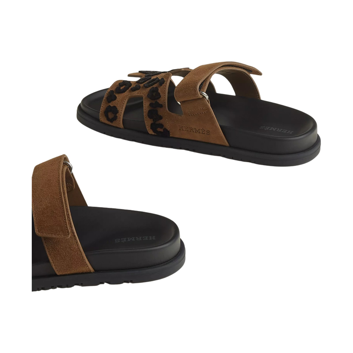 Hermès Chypre Sandal 'Brun Fumé' (Women)