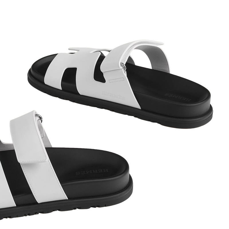 Hermès Chypre Sandal 'White Palladium Hardware' (Women)