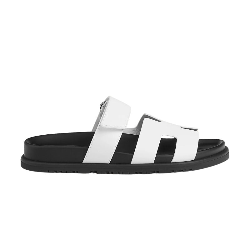 Hermès Chypre Sandal 'White Palladium Hardware' (Women)