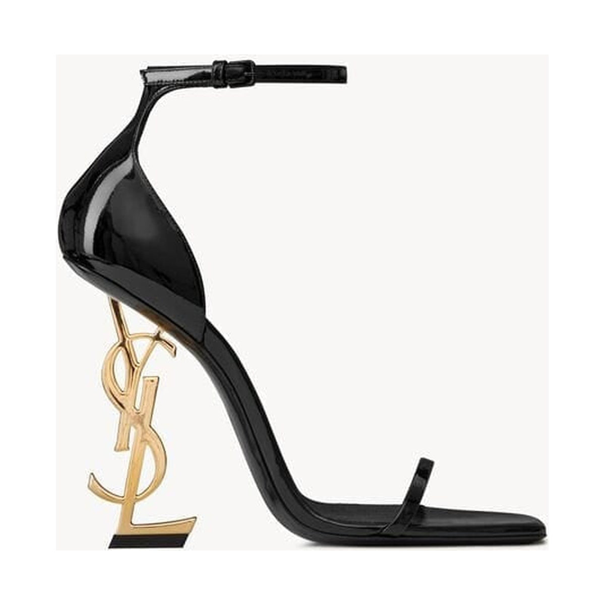 Saint Laurent Opyum Sandal 'Black Patent' (Women)