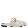 Gucci Princetown Horsebit Mule 'Cream Canvas' (Women)