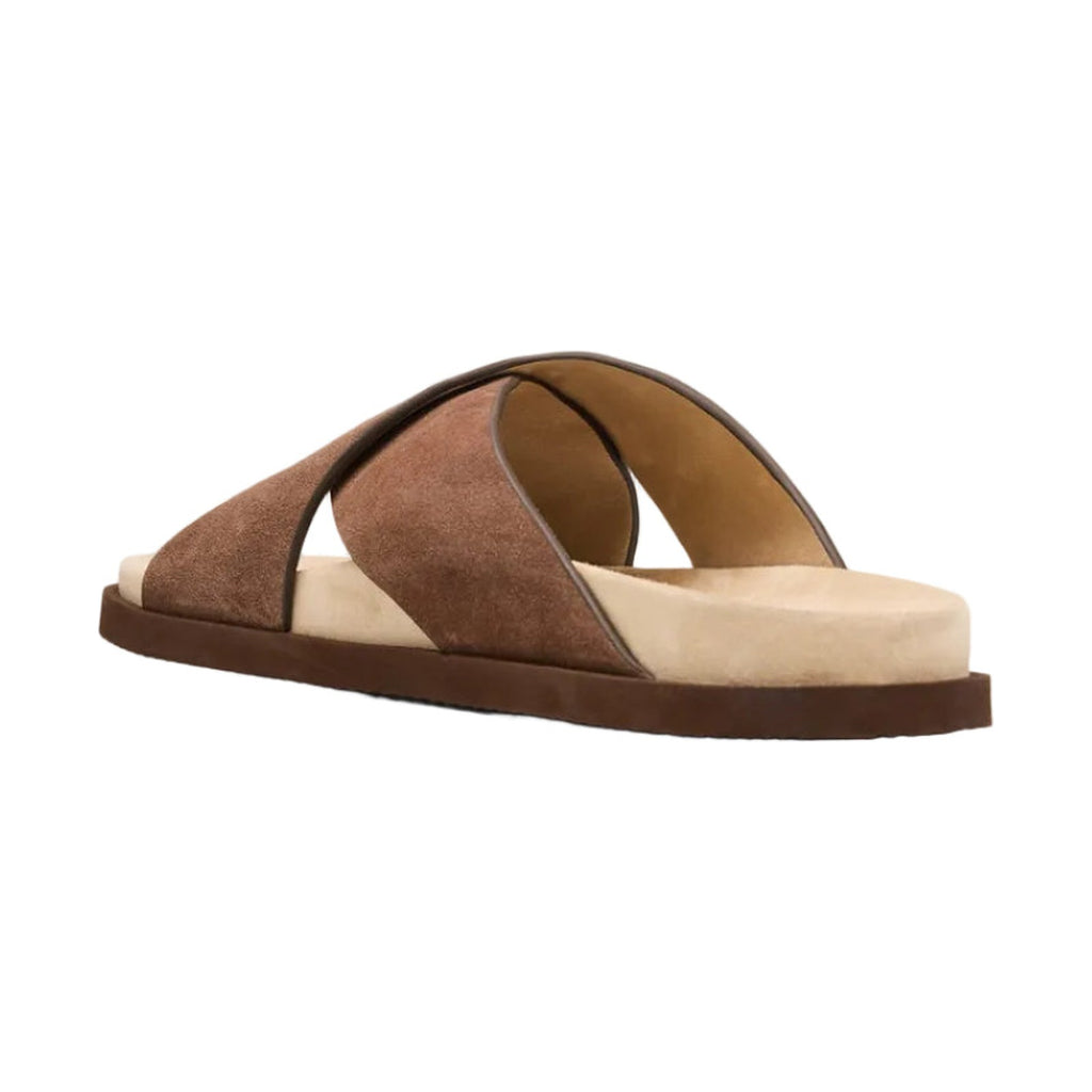Brunello Cucinelli Crossover Sandal 'Brown Suede' (Men)