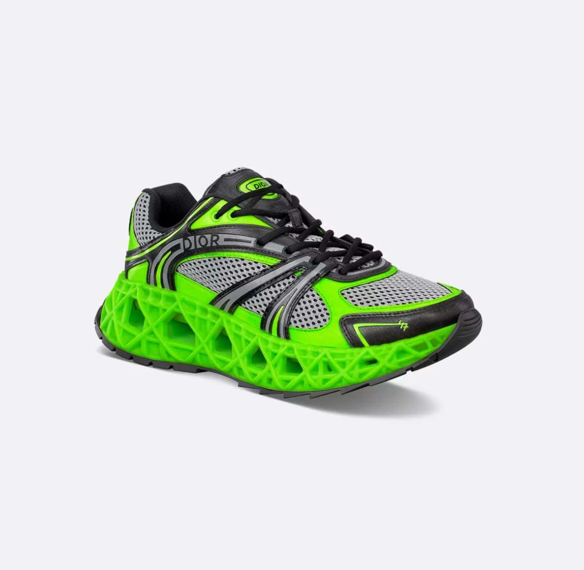 Dior B35 NXXT Sneaker 'Neon Green Black' (Men)