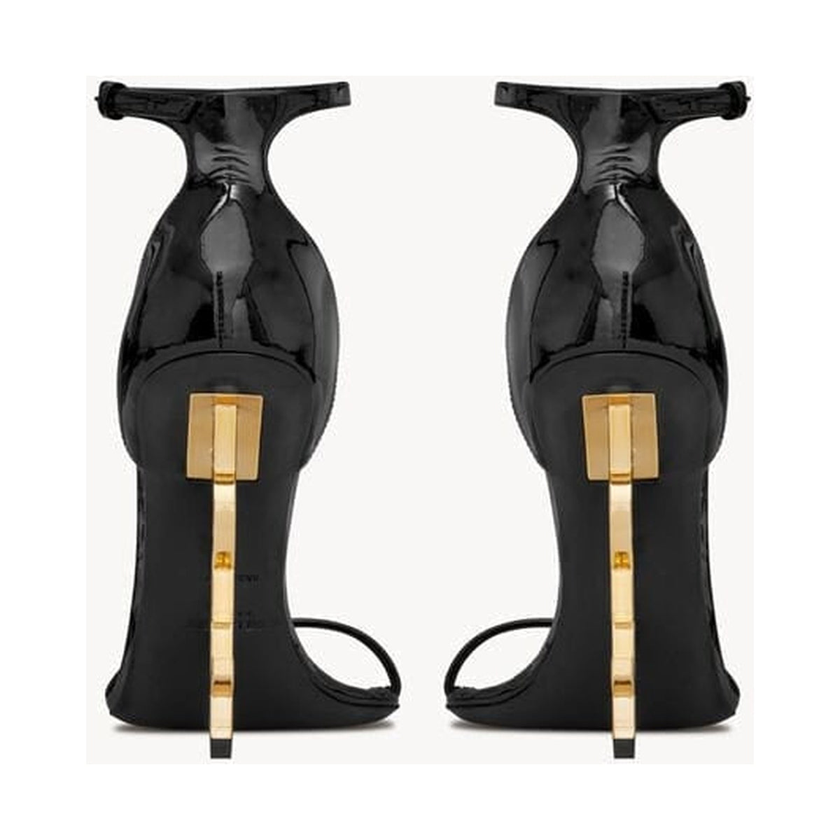 Saint Laurent Opyum Sandal 'Black Patent' (Women)