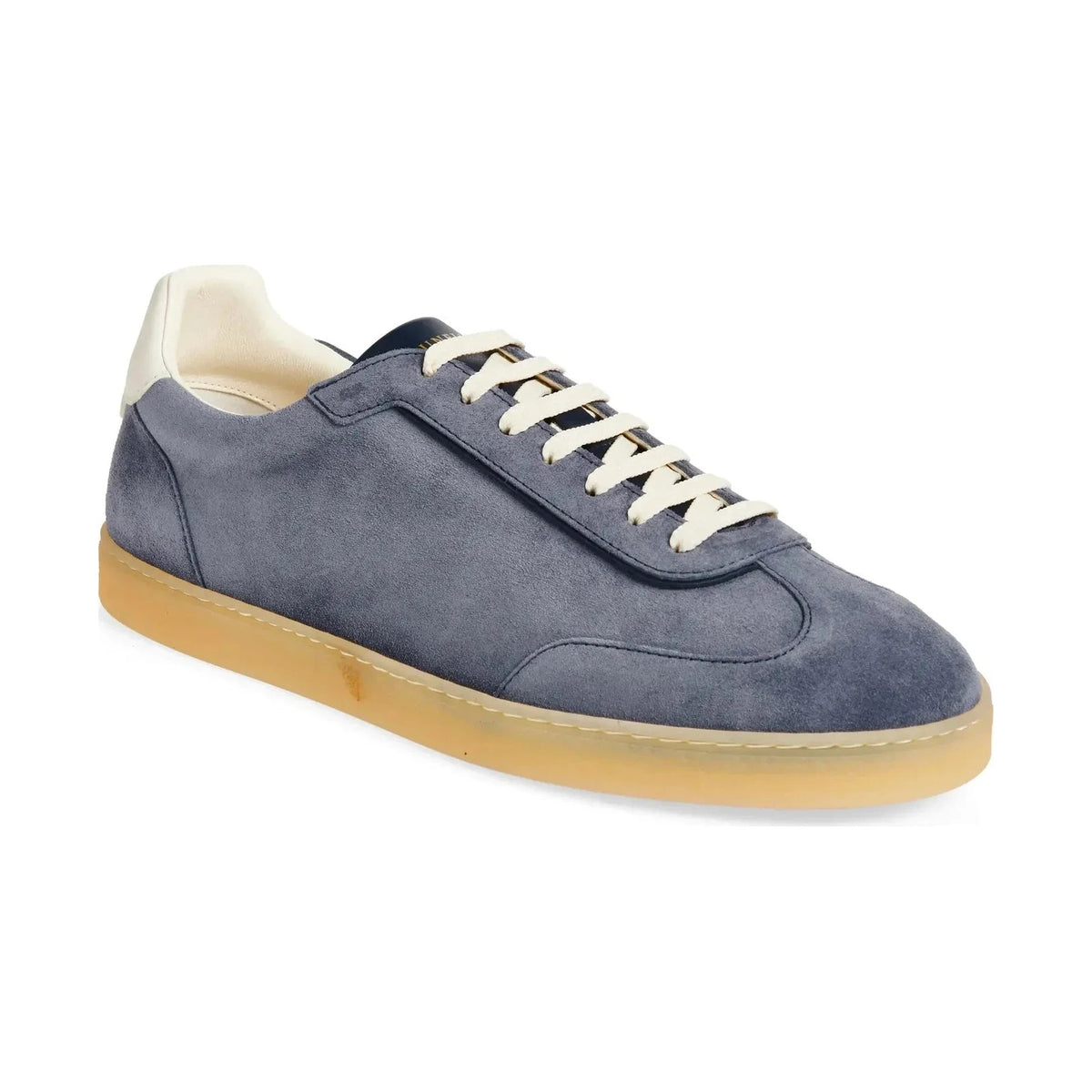 Brunello Cucinelli T-Toe Suede Sneaker 'Blue' (Men)
