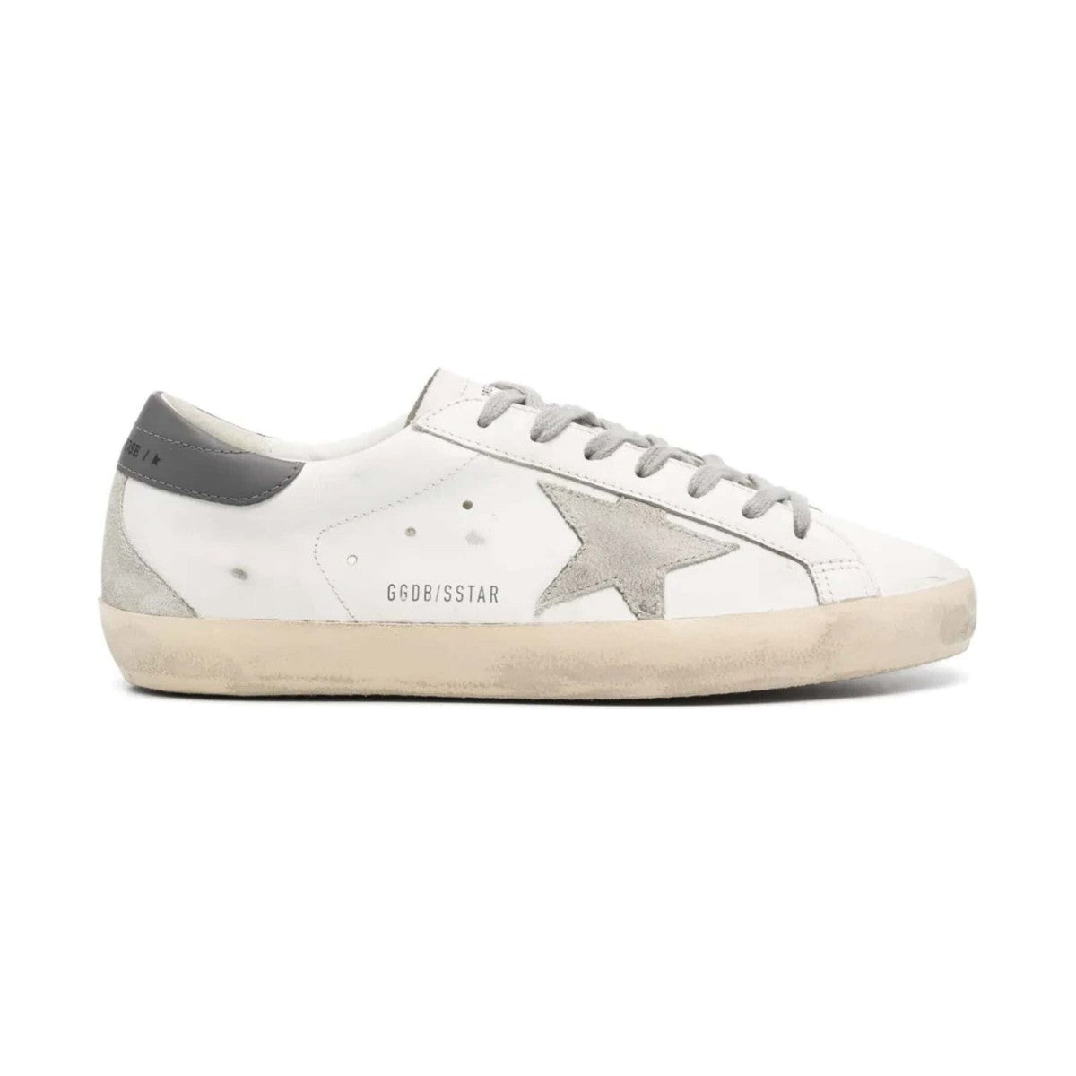 Golden Goose Super-Star Distressed 'White' (Men)