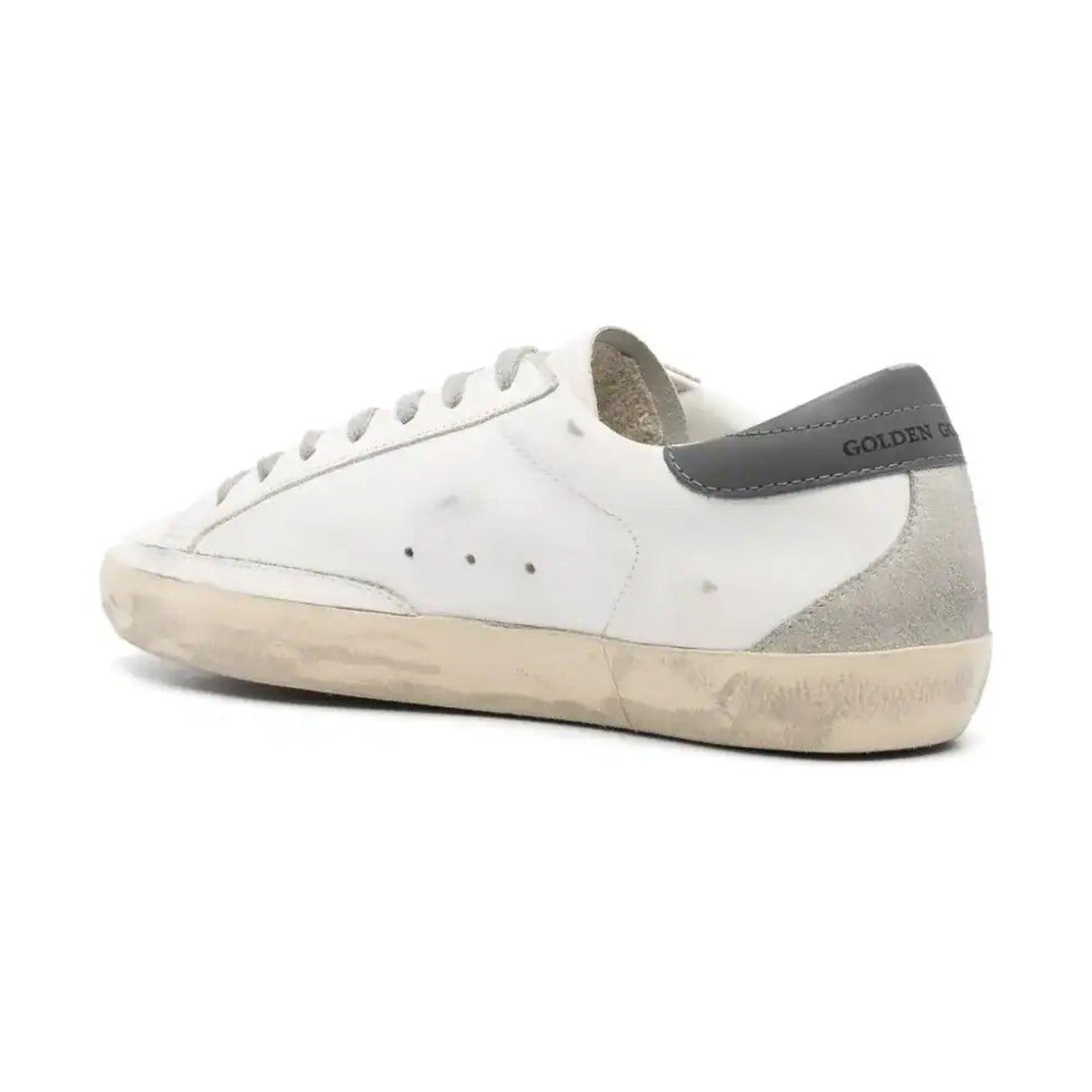 Golden Goose Super-Star Distressed 'White' (Men)
