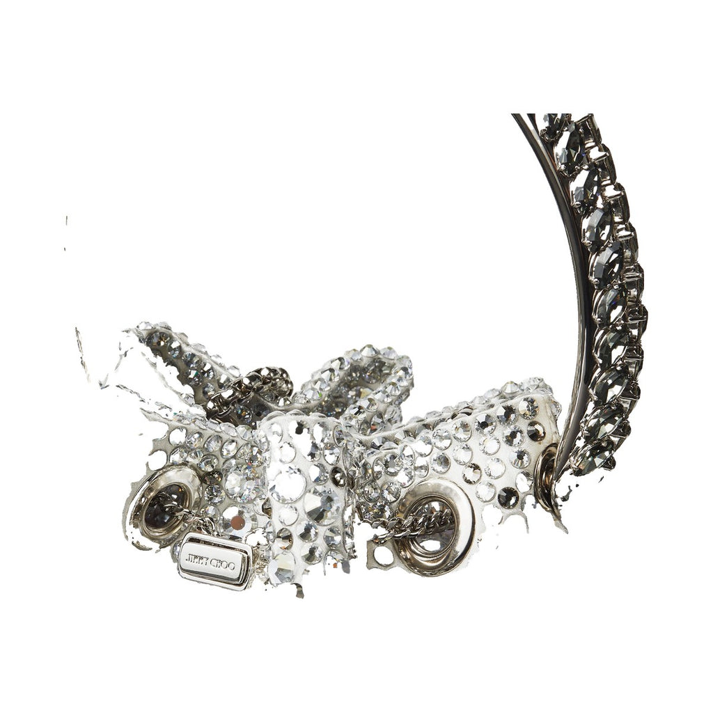 Jimmy Choo Bon Bon Bag 'Black Satin Crystal' (Women)