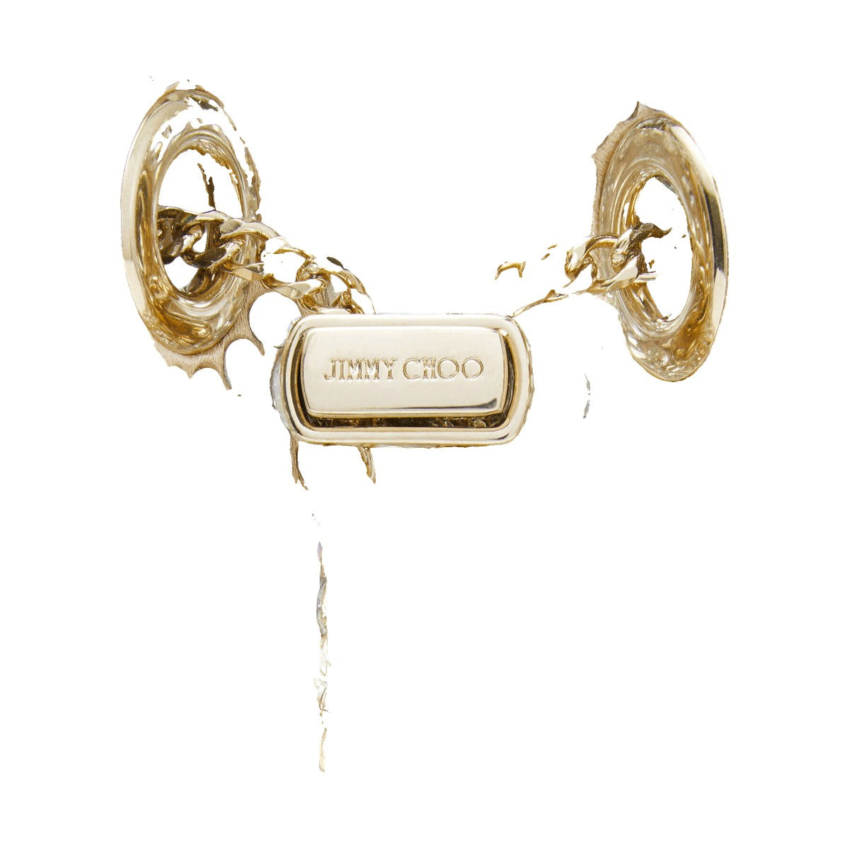 Jimmy Choo Bon Bon Bag 'Gold Satin Crystal' (Women)