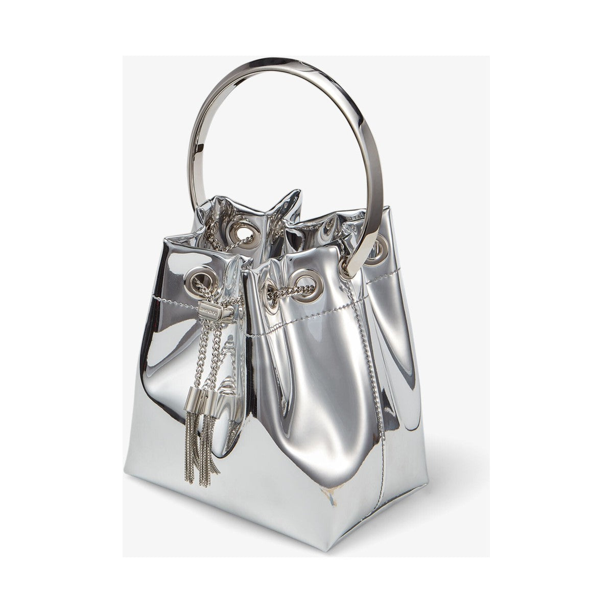Jimmy Choo Bon Bon Mini Bag 'Silver Mirror' (Women)