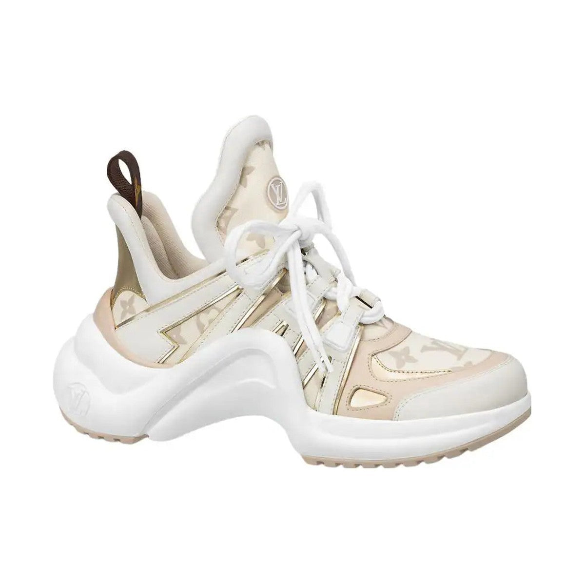 Louis Vuitton Archlight Sneaker 'Beige Monogram Gold' (Women)