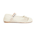 Miu Miu Mesh Ballerina 'White' (Women)