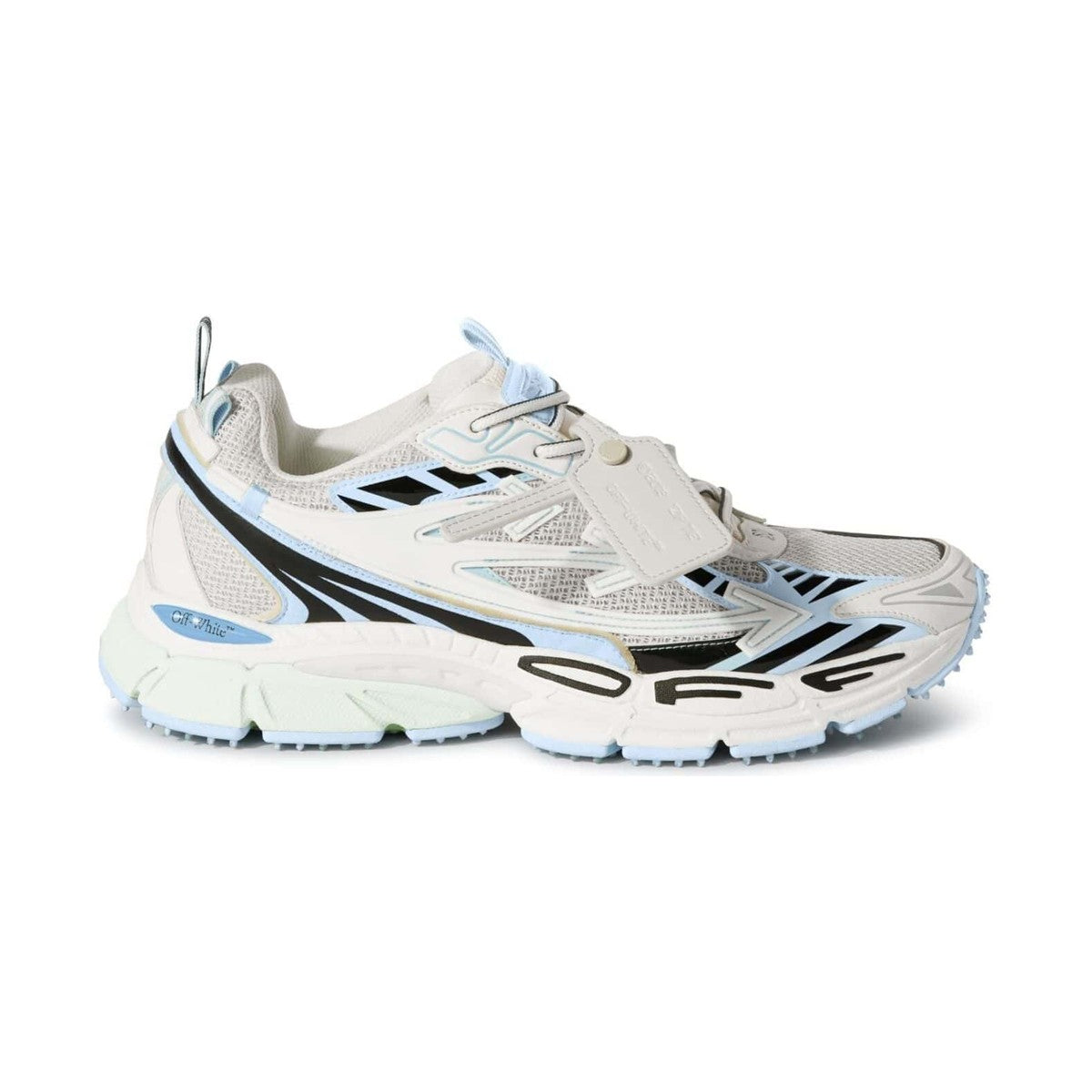 Off-White Be Right Back Suede Sneaker 'White Light Blue' (Men)