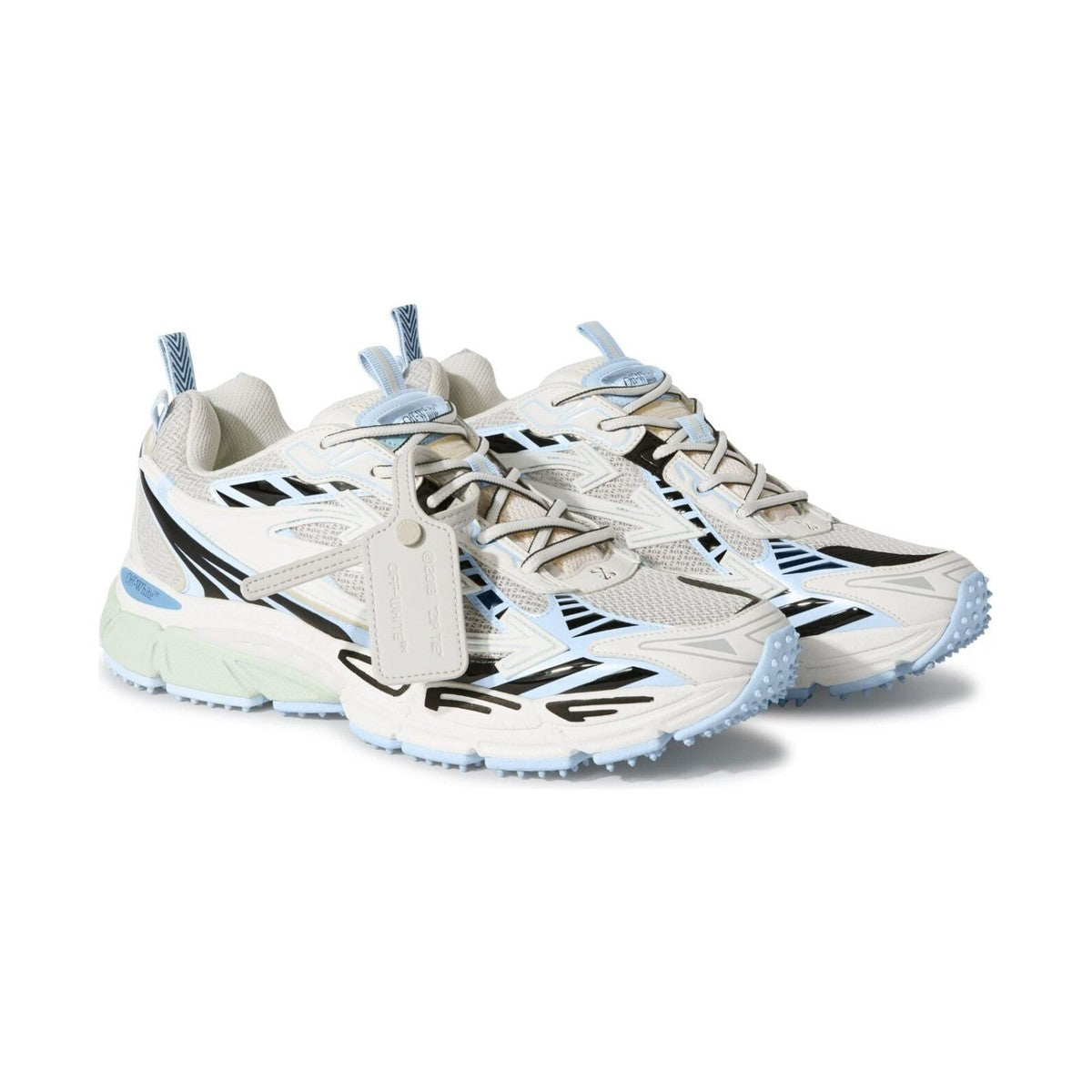 Off-White Be Right Back Suede Sneaker 'White Light Blue' (Men)