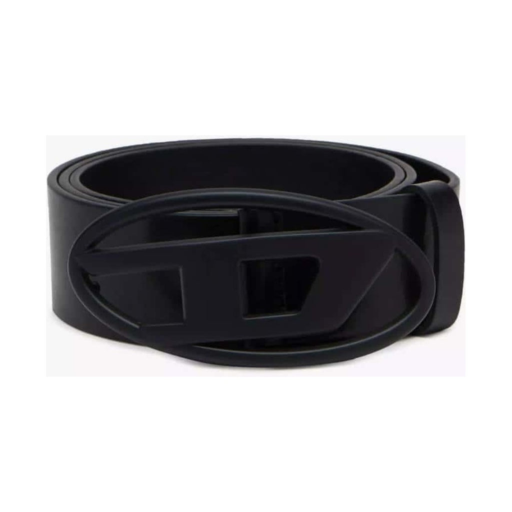 Diesel Leather Belt 'Full Black' (Unisex)