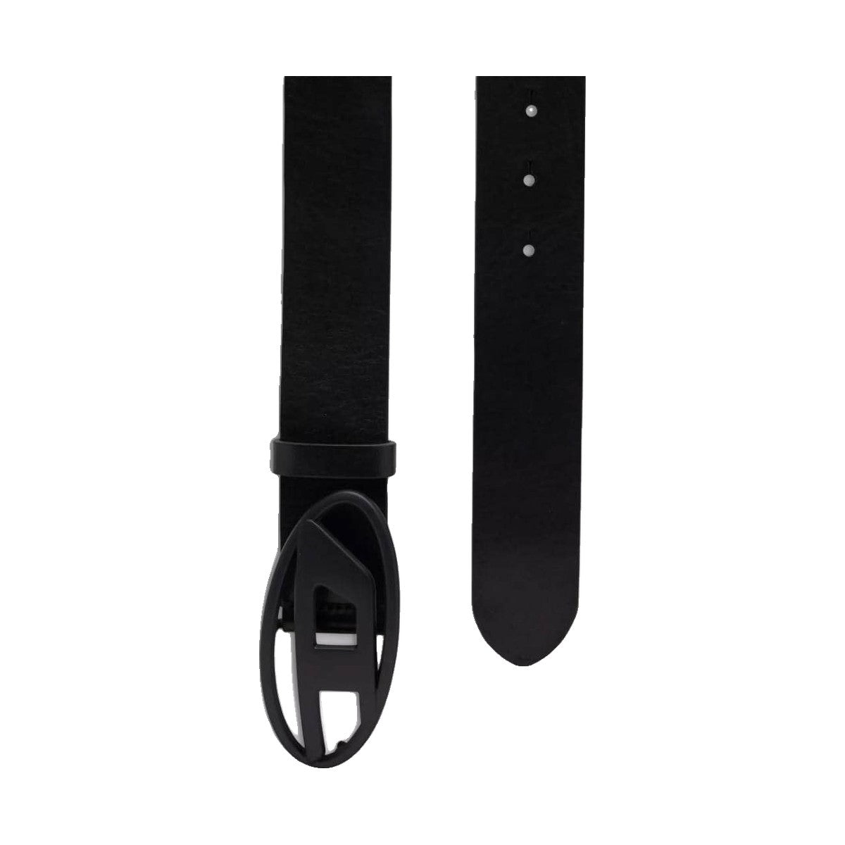 Diesel Leather Belt 'Full Black' (Unisex)