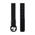 Gucci GG Leather Belt 'Black' (Unisex)