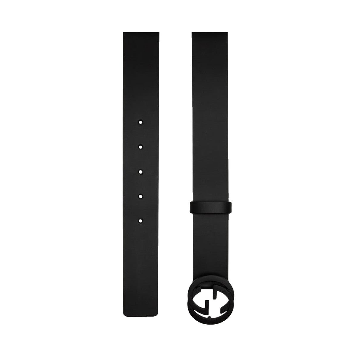Gucci GG Leather Belt 'Black' (Unisex)