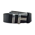 Tom Ford T Buckle Belt 'Black Silver' (Unisex)