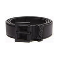 Saint Laurent Monogram Leather Belt 'Black' (Unisex)