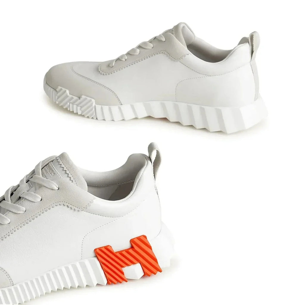 Hermès Bouncing Sneaker 'White Orange' (Unisex)