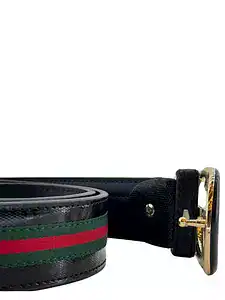 Gucci GG Buckle Belt 'Black Gold' (Unisex)