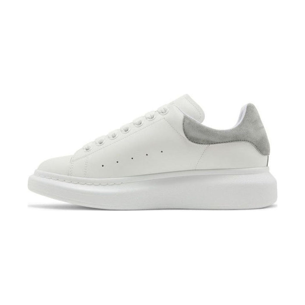 Alexander McQueen Oversized Sneaker 'White Grey Suede' (Unisex)