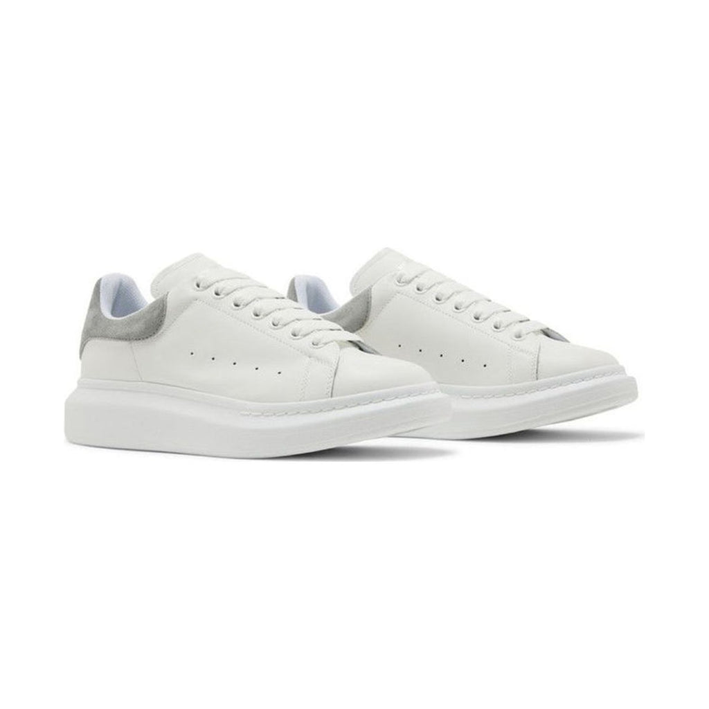 Alexander McQueen Oversized Sneaker 'White Grey Suede' (Unisex)