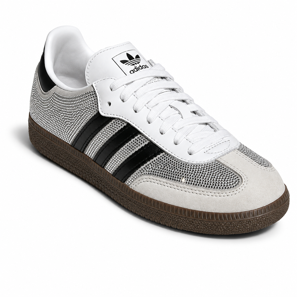 adidas Samba OG 'Crystal White Silver Rhinestone' (Women)