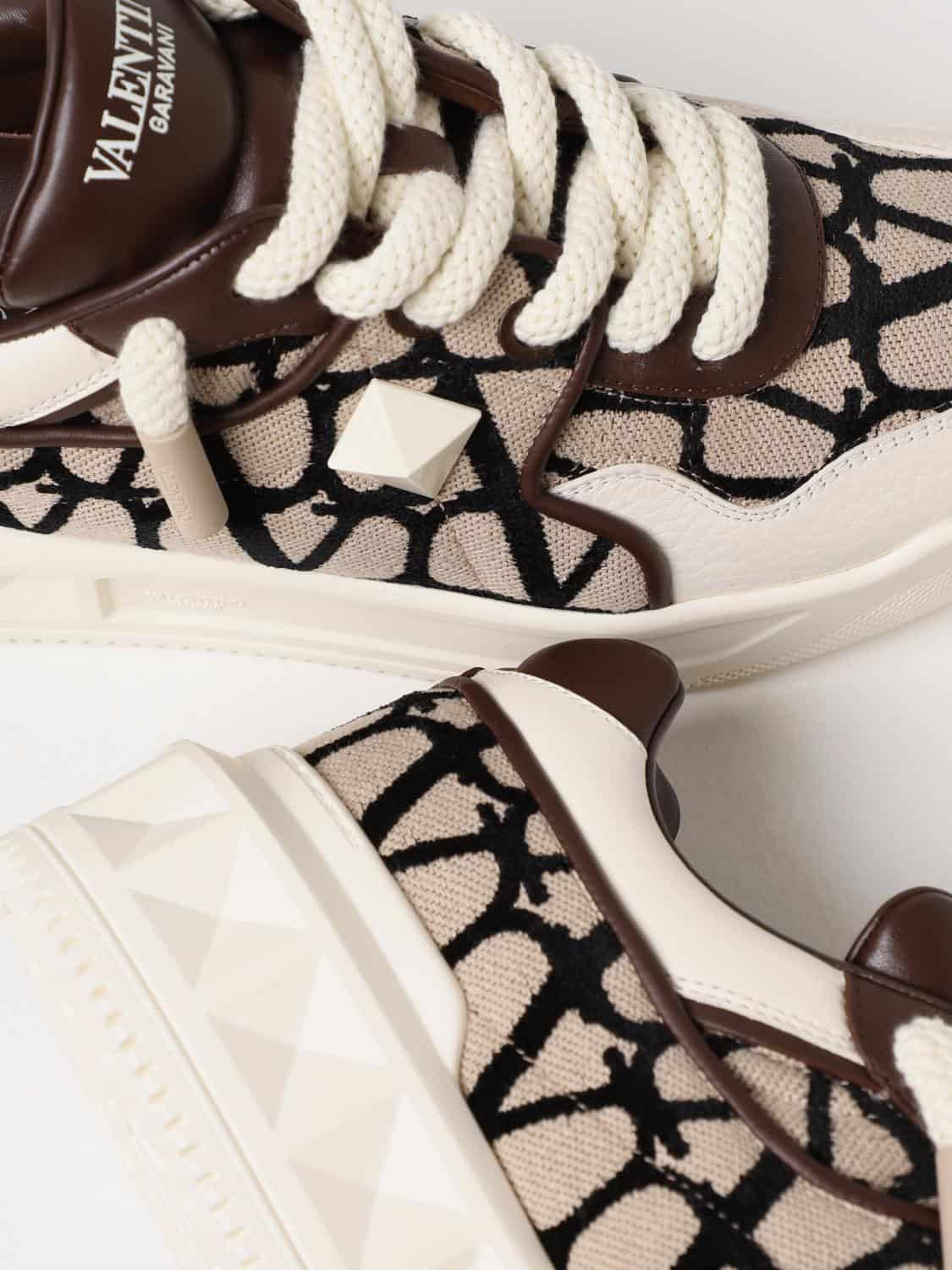 Valentino Garavani One Stud XL Sneaker 'Toile Iconographe' (Men)