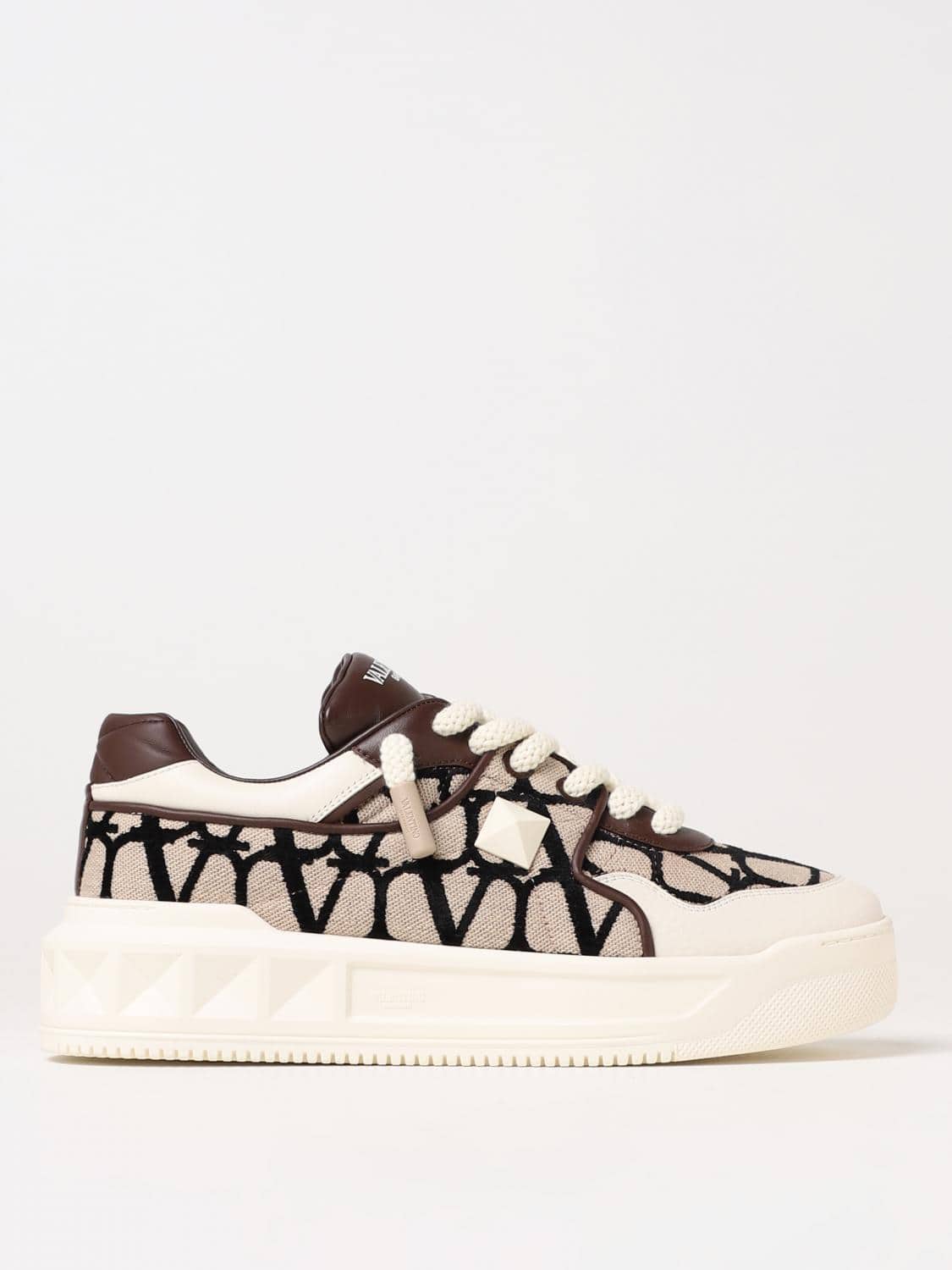 Valentino Garavani One Stud XL Sneaker 'Toile Iconographe' (Men)